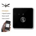 thumbnail image 2 of Smart Wifi Fan Switch 5 Speed Control EU Ceiling Fan Rotary/Knob Switches Tuya Remote for Alexa Goog, 2 of 5