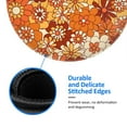 thumbnail image 5 of Disketp Hippie Flower Small Mouse Pad 7.9x7.9 Inches,Washable Round Mousepad For Office Laptop Computer,Non-Slip Rubber Base Mouse Pads For Wireless Mouse, 5 of 9