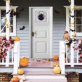 thumbnail image 5 of Deeceymbur Halloween Spider Wreath Door Hanging Artificial Rose Party Decoration 15.75x11.81in, 5 of 6