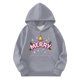 thumbnail image 3 of Sudadera con capucha para niñas y niños, sudadera de manga larga con cuello redondo y estampado de moda, jersey con bolsillo, sudadera de poliéster para niñas, 3 of 8