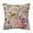 G, variant on Flower Throw Pillow Covers 18x18 Inch Linen Floral Embroidery-Style Printed Pillow Cover Only, Decorative Cushion Case for Sofa Couch Bedroom Home Decor,A
