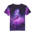 thumbnail image 4 of ITSAME Boys T-Shirts, Starry Sky Galaxy Print Crewneck Lightweight Summer Stylish Loose Tees Multicolor 7-8T, 4 of 5