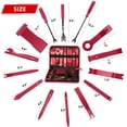 thumbnail image 3 of stusgo 238Pcs Trim Removal Tool Kit, Car Panel Door Window Audio Pry Tool Kit, Auto Clip Pliers Fastener Remover, Push Pin Puller, POM Material Interior Trim Repair Tools Set with Storage Bag, 3 of 8