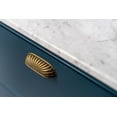 thumbnail image 6 of Goo-Ki 3"(76mm) Hole Center Antique Brass Kitchen Cabinet Handles, Closet Classic Zinc Alloy Din Cup Cabinet Pulls Dresser Handles for Bedroom, 6 Pack, 6 of 8