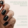 thumbnail image 5 of NATURABLOOM Breathable Nail Polish (Dark Coal), 5 of 8