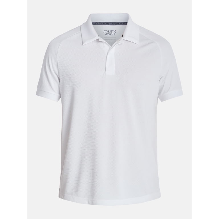 Athletic Works Men's DriWorks Moisture-Wicking Mesh Polo photo 5