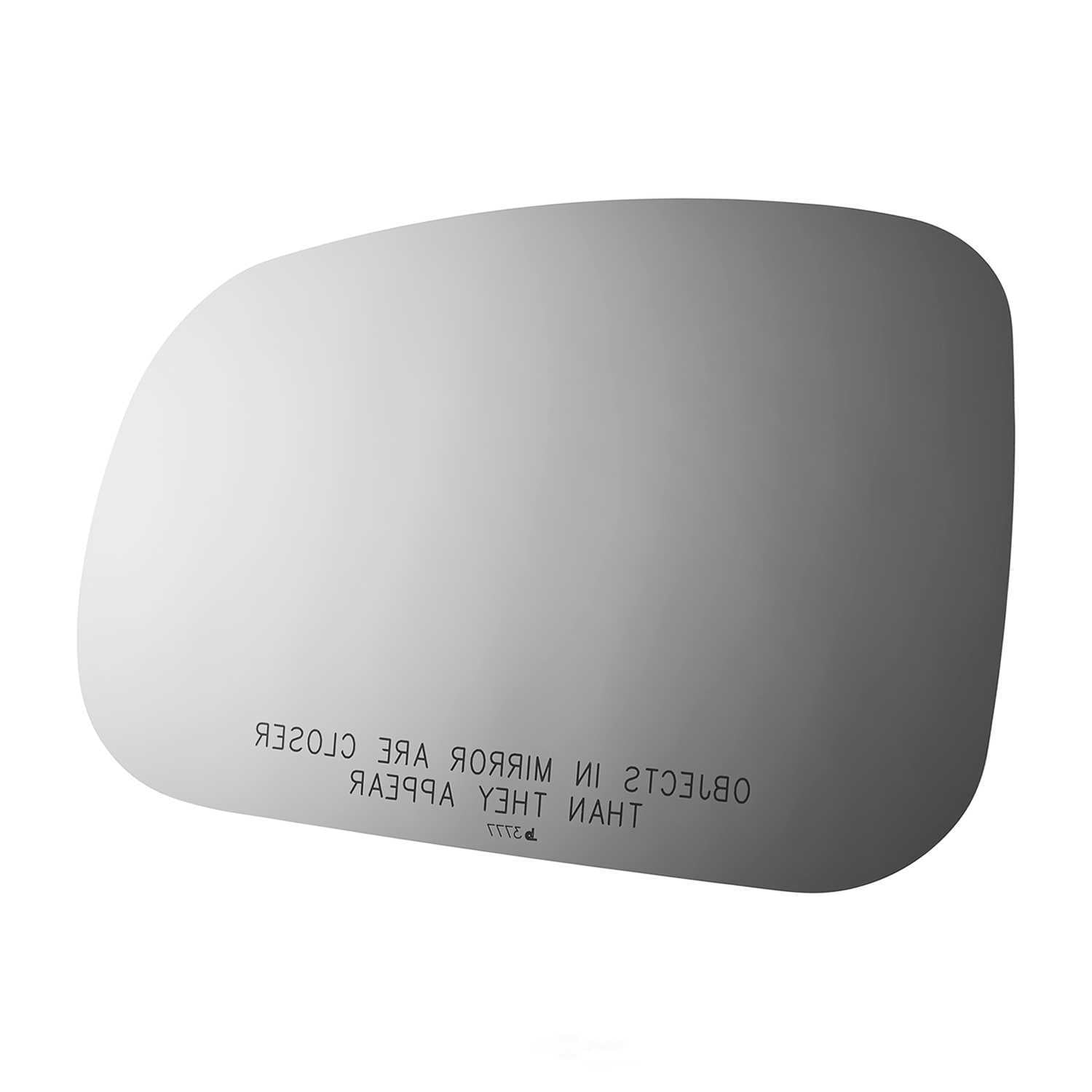 Burco Side View Mirror Replacement Glass - Clear Glass - 3777