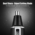 thumbnail image 4 of Nose Hair Trimmer, 4 in 1 Rechargeable Nose Hair Ear Beard Eyebrow Trimmer Waterproof for Men and Women, 4 of 7