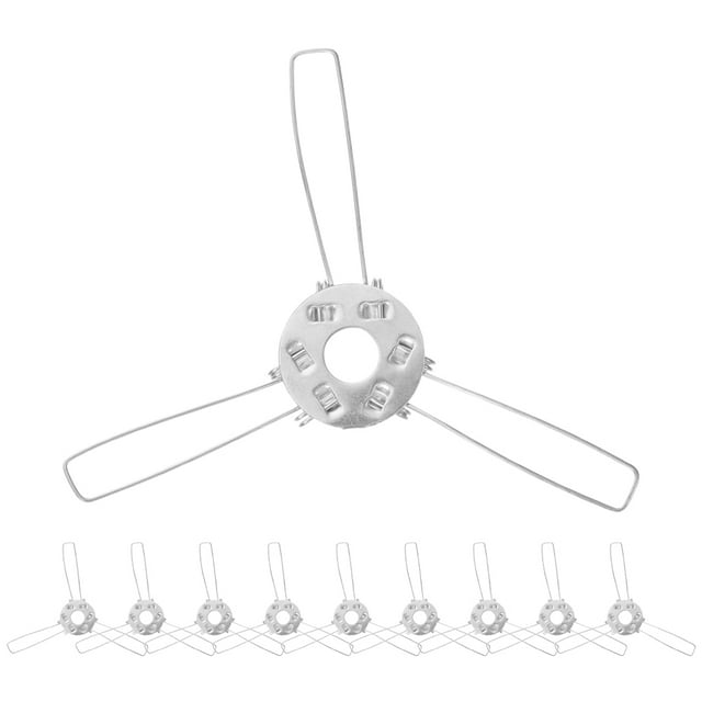 ADDHAT 10Ud Clips Adaptadores De Para Sostener Pantallas De Vidrio Y