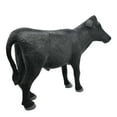thumbnail image 5 of Cow Black Steer Realistic Small Toy Model Plastic Replica Barn Animal, Kids Educational Gift 6" MA02-B653, 5 of 12