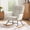 Beige, variant on Someet Nursery Rocking Chair, Upholstered Rocking Accent Chair with High Backrest, Comfortable Rocker with Padded Seat for Living Rooms, Bedrooms, Offices, Beige