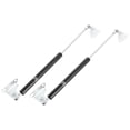 thumbnail image 1 of Unique Bargains 2Pcs 15 inch 100N/22.5LB Universal Lift Supports Struts Shocks Gas Spring for Auto, 1 of 8