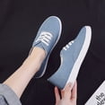 thumbnail image 5 of 2024 New Loafers Flat Shoe Sneakers for Women Shoes Breathable Women's Casual Female Comfor Sneakers Lace Up Solid Color, 5 of 6