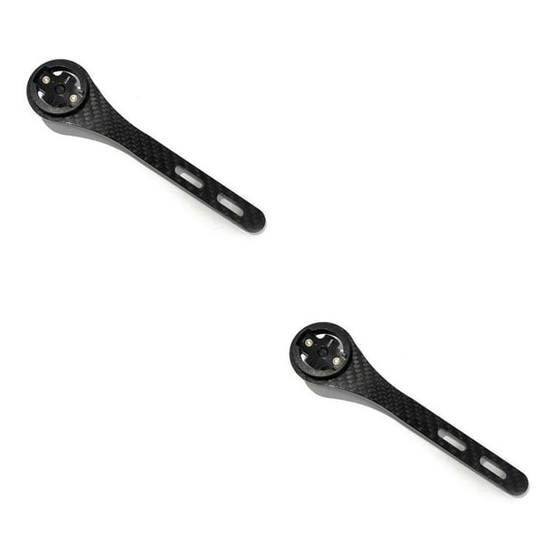 Eigraketly Juego de soporte para ordenador de bicicleta de carretera, velocímetro, cronómetro, estante de montaje de fibra de carbono, piezas de repuesto Mate 2piezas Eigraketly CBP445037