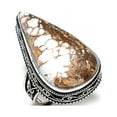 thumbnail image 2 of Natural Wild Horse Gemstone Handmade 925 Sterling Silver Jewelry Ring S.6, 2 of 2