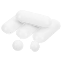 Luxshiny 6Pcs Toilet Seat Bumpers: Non-Slip Toilet Seat Spacer Pads for Enhanced Comfort
