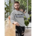 thumbnail image 2 of You'd Understand Sweatshirt Men -GoatDeals Designs, Male 4X-Large, 2 of 4
