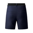 thumbnail image 6 of Men's 7 Inch Inseam Shorts, Lightweight Quick-Dry Flat Front Casual Shorts with Pockets, Pure Color Golf Business Outdoor Loose Fit Summer Shorts for Men Navy XXXL, 6 of 10