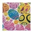 thumbnail image 4 of HAOXIT Edge Fitted Table Cover Square, Pattern Printed on Polyester Table Cloth, for Kitchen Dining Party Patio Tabletop Decoration, Fit for Square Table 52*52, 4 of 8
