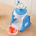 thumbnail image 4 of Vobor-CA Hand Crank Shaved Ice Cream Machine, Blue, 4 of 6
