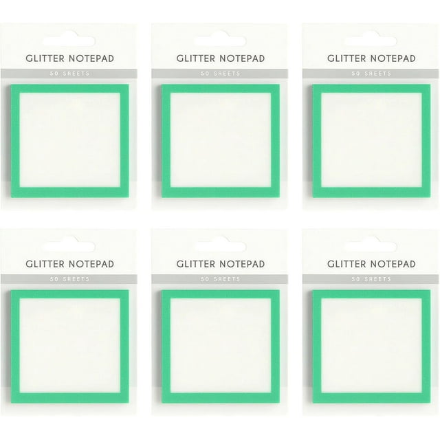 Notes Post-it Pailletées, Notes Post-it Transparentes Pastel, Blocs-Notes Mémo Autocollants Mignons, Blocs-Notes Transparents Pailletés Papeterie, Notes Transparentes, Petite Liste de Tâches, Fournitures de Bureau