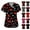 08# Vermilion, variant on Valentines Scrub Tops Women Short Sleeve Vneck Love Heart Printed Nurse Working Uniforms Holiday Pocketed Tshirt Vermilion 5XL