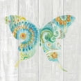 thumbnail image 2 of Nai, Danhui 12x12 White Modern Wood Framed Museum Art Print Titled - Spring Dream Paisley IX, 2 of 4