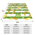 thumbnail image 3 of Balery Watercolor St Patrick Day Manta de Felpa Suave y Acogedora – Cobija de Franela Aterciopelada para Cama, Lavable y Cálida para Sofá, Mascotas, Transpirable-40"x30", 3 of 7