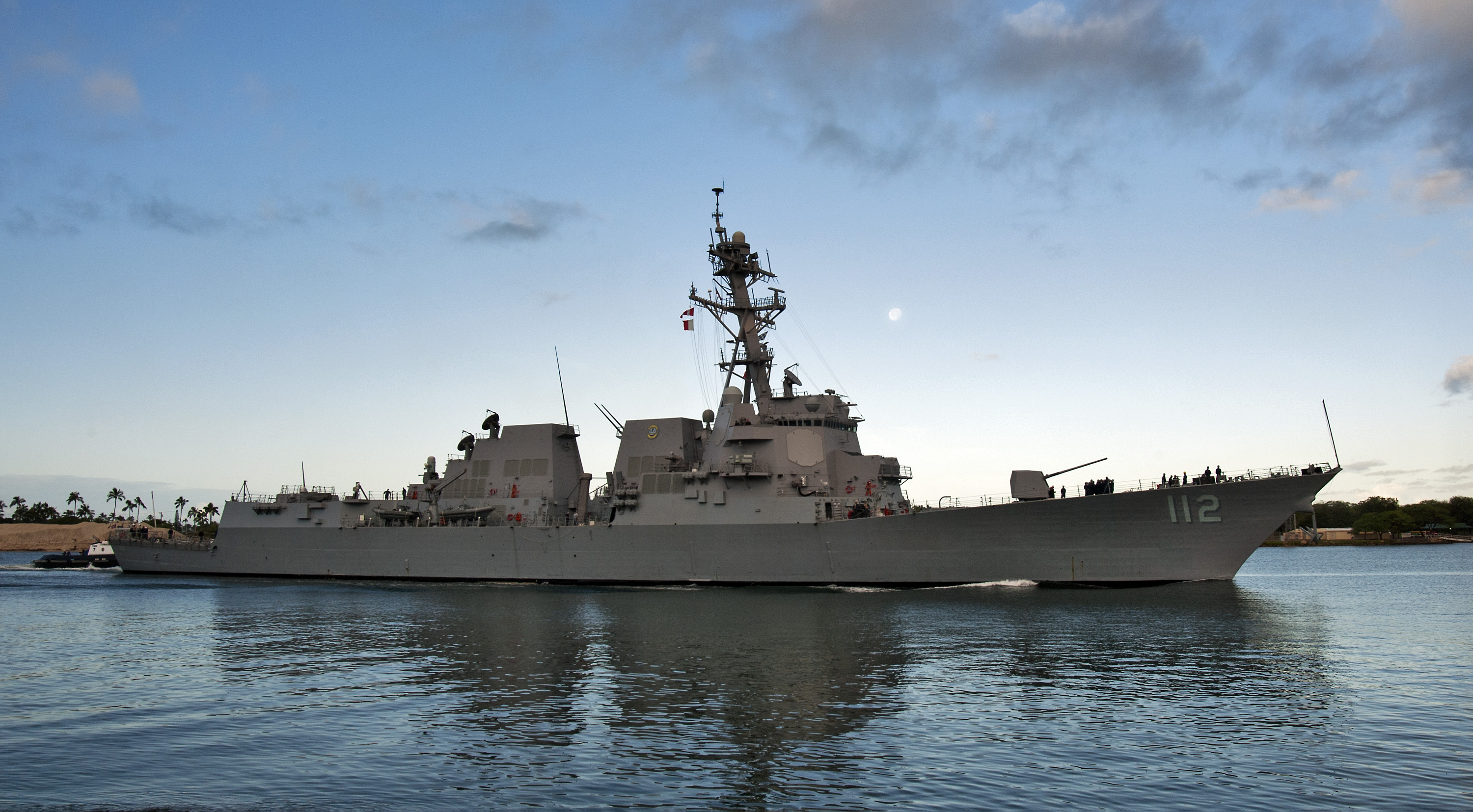 24x36 gallery poster, USS Michael Murphy (DDG-112) returning to Pearl Harbor