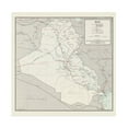 thumbnail image 6 of HISTORIX 1967 Map of Iraq Vintage Poster Wall Art Print, 16 x 16 Inch, 6 of 8