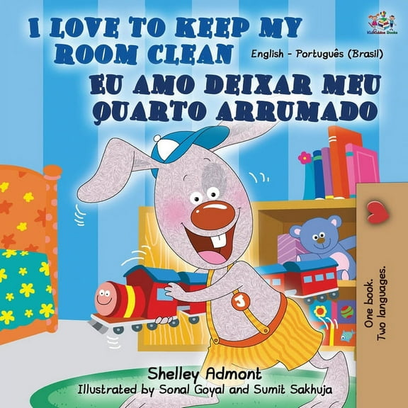 English Portuguese Bilingual Collection I Love to Keep My Room Clean (English Portuguese Bilingual Book-Brazil), (Paperback)