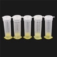 thumbnail image 3 of 100PCS Bee Queen Cages Protective Cover Cage Cell Box Cup Rearing Bees King Tools Beekeeper Beekeeping Bet Beekeepin ,Practical Tools, 3 of 3