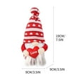thumbnail image 3 of LEHOZIHEQ Valentine's Day Ornaments for Tree Gnomes, Valentine's Day Rudolf Faceless Doll Gift Decoration, Doll Valentine's Day Fabric Dwarf Embracing Heart, 3 of 3