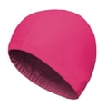 thumbnail image 4 of HLONK 4-Pack Man Women Pure Color Nylon Spandex Fabric Swim Cap Swimming Cap Bathing Cap, 4 of 6
