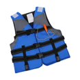 thumbnail image 3 of Chaleco ,Chaleco con silbato para adultos y hombres,Chaleco de natación Chaleco flotador de agua Flotabilidad,Traje de supervivencia para chaquetas y kayak para Azul, 3 of 8