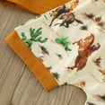 thumbnail image 6 of Otqutp Baby Fashion Clothes Set Toddler Boys Girls Short Sleeve Cartoon Baseball Prints T Shirt Tops Shorts Outfits for 0 to 3 Years, 6 of 7