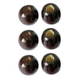 thumbnail image 1 of 50 paquetes de cuentas redondas de madera para joyería DIY de 11*12 mm., 1 of 6