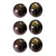thumbnail image 1 of 50 paquetes de cuentas redondas de madera para bisutería (separadores de 10/12/14/16/17/18 mm), 1 of 6