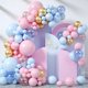 thumbnail image 1 of Arco de globos CHAO con revelación de género 106 globos rosas y azules, 1 of 5