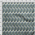 thumbnail image 3 of oneOone Silk Tabby Fabric Tree Style Ikat Print Fabric By The Yard 42 Inch Wide, 3 of 4