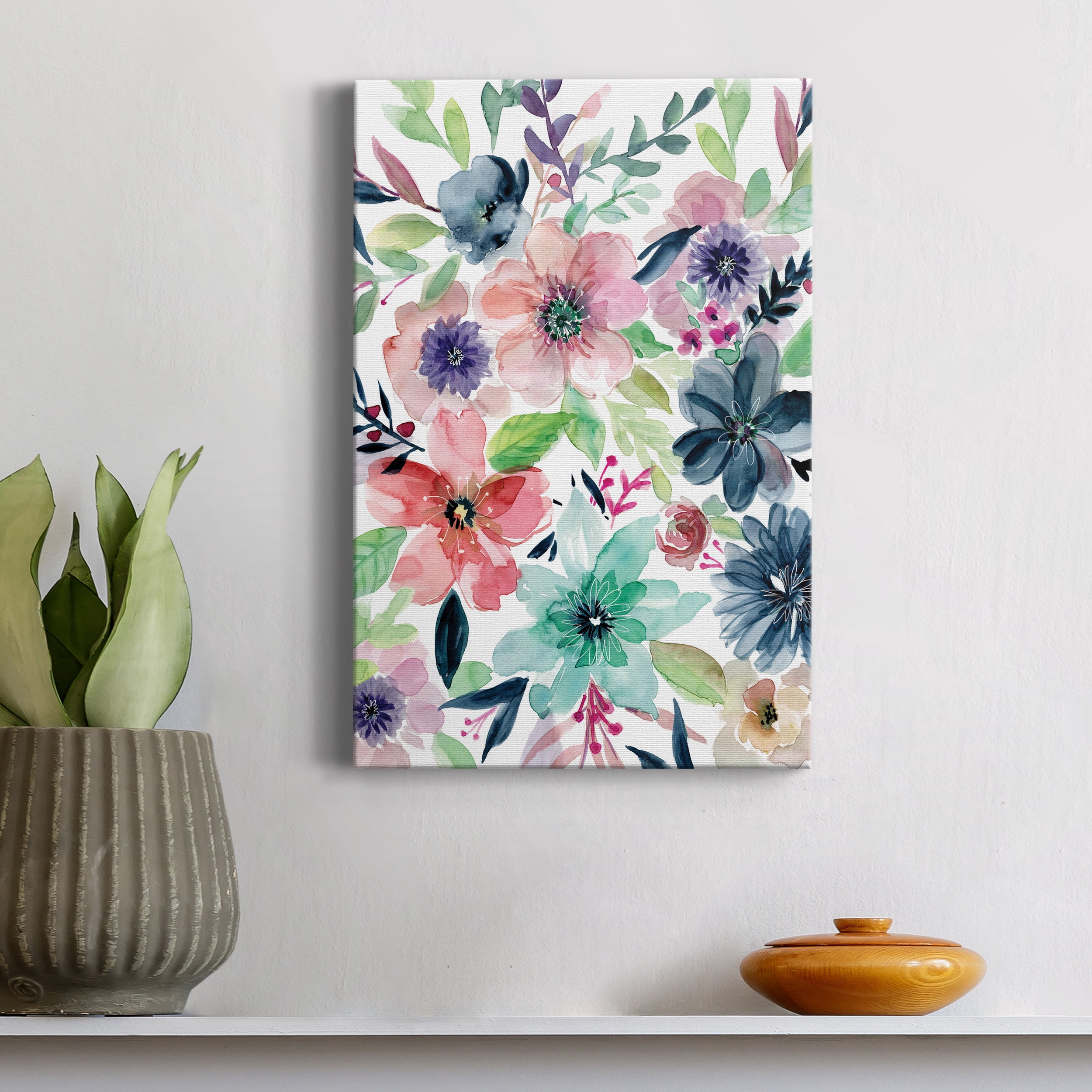 Cool and Serene Premium Gallery Wrapped Canvas - Ready to Hang - 12 x 18