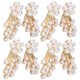 thumbnail image 4 of Flor De Diamantes De Imitación De Perlas, Elegante Ramo De Diamantes De Imitación Decorativos Encantador Exquisito Para La Fabricación De Accesorios Para El Cabello Para La ANGGREK EB1216, 4 of 8