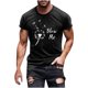 thumbnail image 5 of Hombres Pantalones Cortos de Manga Corta Impresa Casual Cuello Redondo Superior, Camisa de Moda para el Verano Y la Primavera, 5 of 8