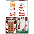 thumbnail image 4 of Inteprter 2 pares de pareado de puerta de Navidad para el hogar, colgante para festival al aire libre, diseño de escena, decoración colgante, bandera Kits de decoración para fiestas Inteprter HA070291-00, 4 of 6
