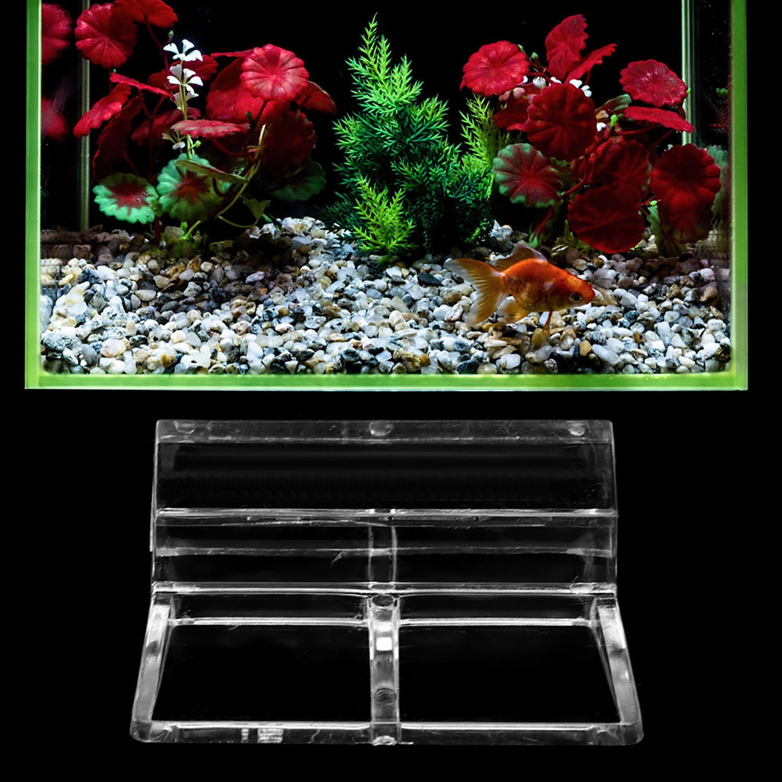 Fish Tank Glass Cover Shelf Holder, Aquarium Glass Cover Holder