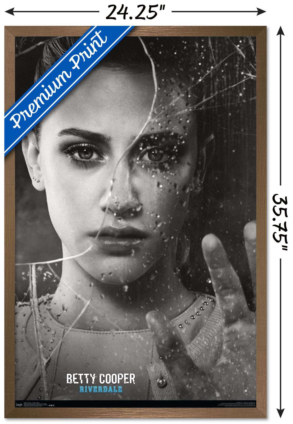 Riverdale - Shattered Betty Wall Poster, 22.375" x 34", Framed