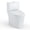 w2111 Elongated, v-Shaped Cover, Double Top, 3/4.8l, Cupc, variant on Kojooin One-Piece Ceramic Toilet with PP Cover, Siphon Flush, Easy Clean, Modern Bathroom Solution