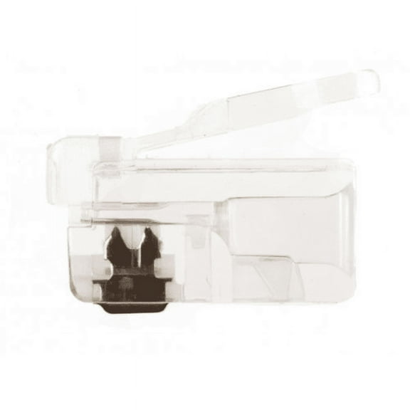 RJ11 (6P4C), FLAT-STRANDED. 25/CLAMSHELL