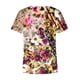 thumbnail image 5 of Tops Para Mujer Blusa Estampada Informal Camisetas Con Cuello en V Camisetas de Manga Corta Odeerbi  ODB180040, 5 of 5