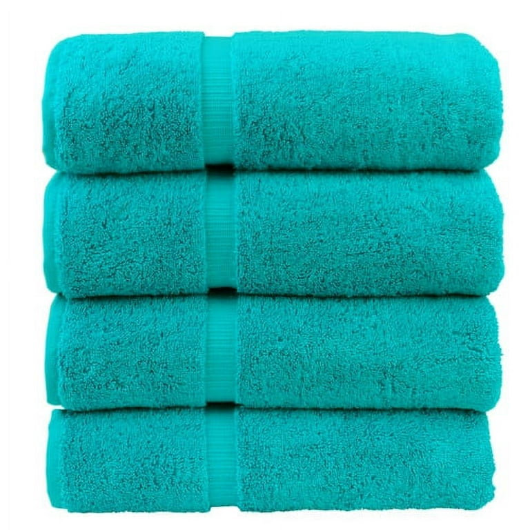 Luxury Hotel & Spa Collection Highly Absorbent, Quick Dry 100% Turkish  Cotton 700 GSM, Eco Friendly Towel, for Bathroom Dobby Border Soft Bath  Towel Set 27 X 54 ( Aqua Blue, Bath